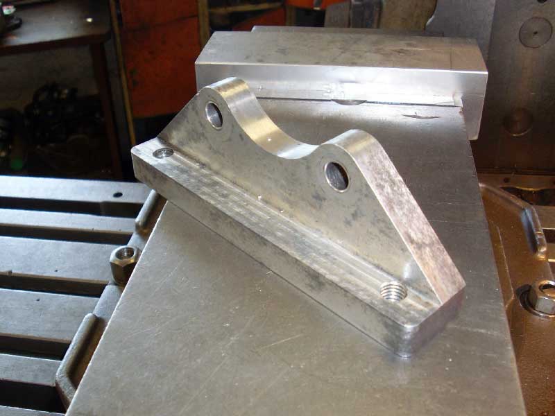 CNC fresing bremsecaliperfeste