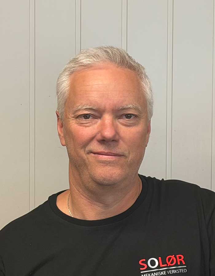 Reidar Bestum industrimekaniker og CNC operatør i Solør Mekaniske Verksted